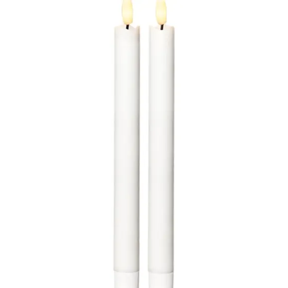 Antikljus med timer - äkta vax 2-pack