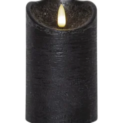 Blockljus Flamme Rustic LED