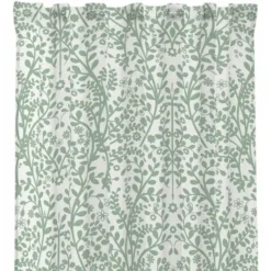 Hedda blommor gardiner 2-pack