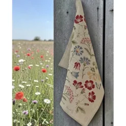 Kökshandduk Sju blomster