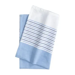 Kökshandduk Stripe Återvunnen