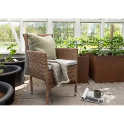 Malina matstol 2-pack