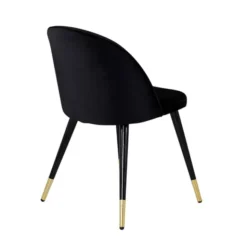 Velvet matstol 2-pack
