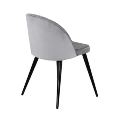 Velvet matstol 2-pack