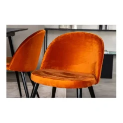 Velvet matstol 2-pack