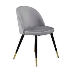 Velvet matstol 2-pack