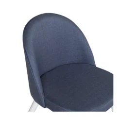 Velvet matstol 2-pack